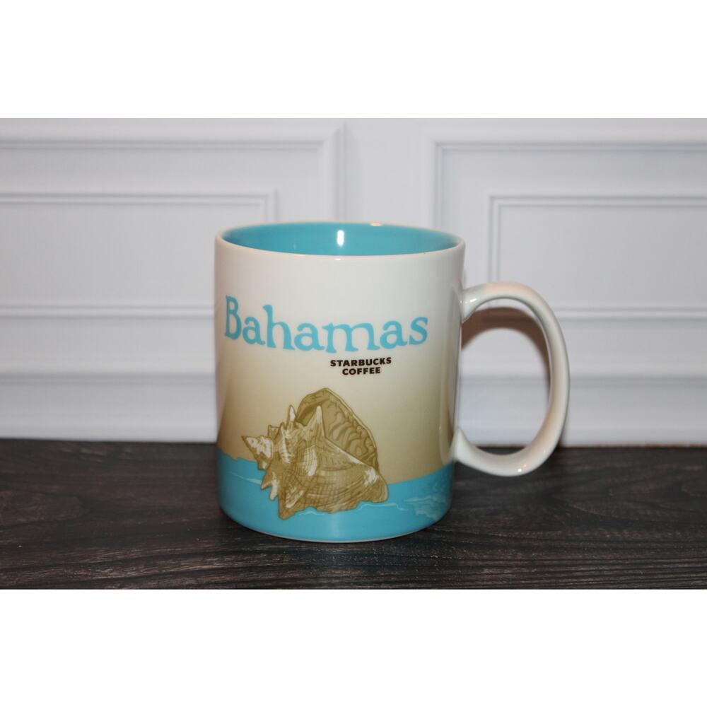 Starbucks Bahamas Global City Icon Mug 16 oz Coffee Cup NWT